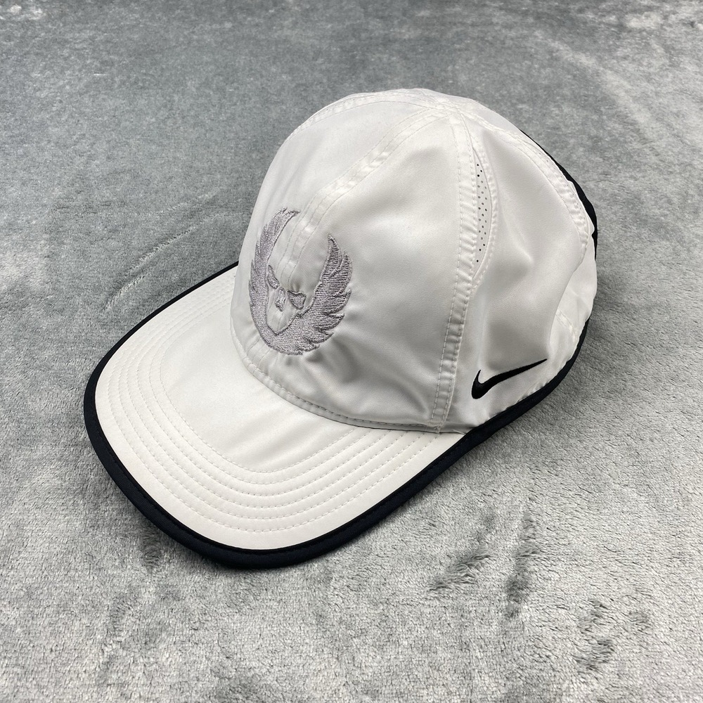 Nike Oregon Project ORPJT Hat Unisex White Featherlight DriFit Running Cap Strap